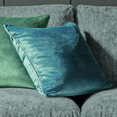 Laura Ashley Nigella Dark Seaspray Cushion